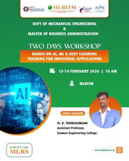 ME & MBA WORKSHOP 2026