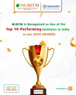 MLRITM EDUSKILLS ACHIEVEMENT 2026
